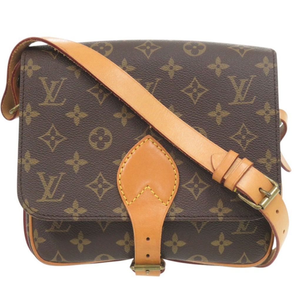 Louis Vuitton Cartouchiere 22 Monogram M51253 Shoulder Bag LV 1095 LOUIS VUITTON
